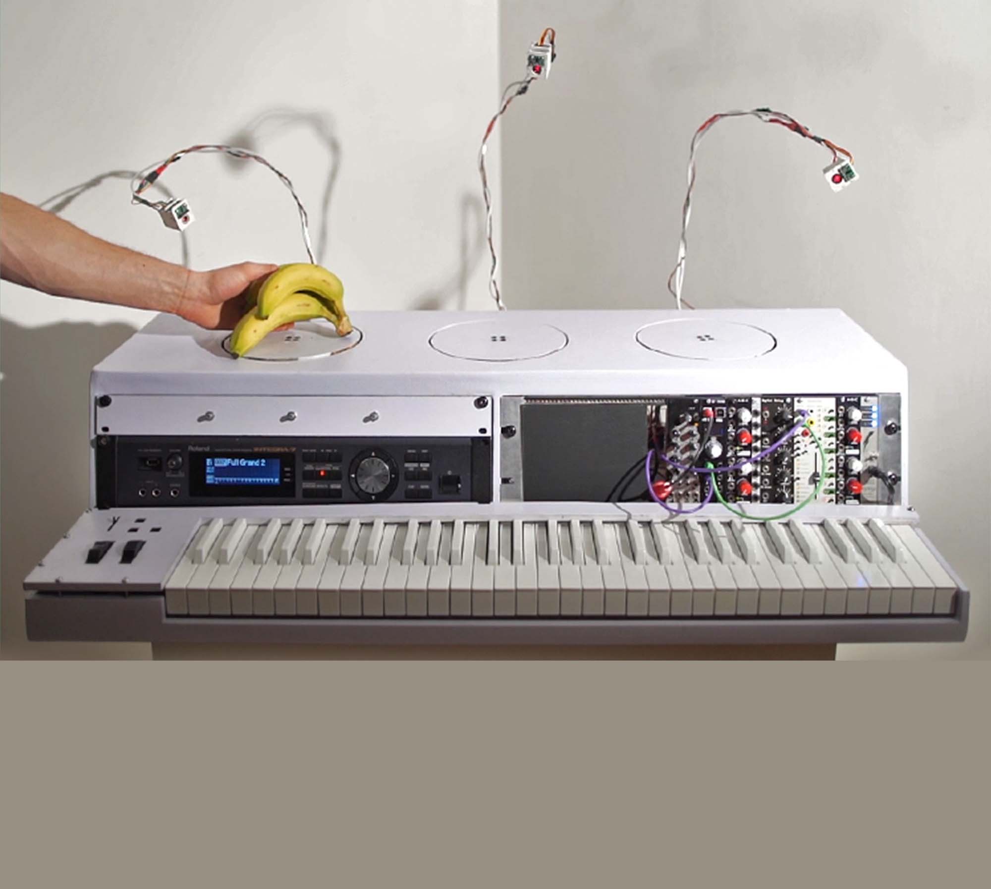 Purple Jellyfish - proximity sensor-based music performance system